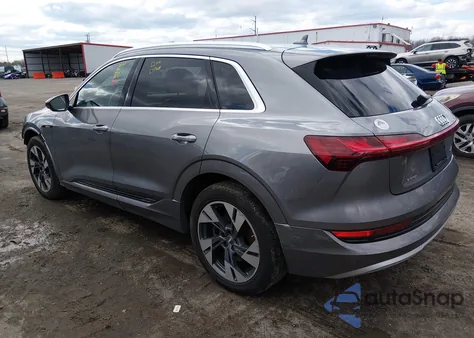 2021 Audi E-Tron Prestige Quattro из США, поврежденный, VIN WA1VAAGE1MB004590